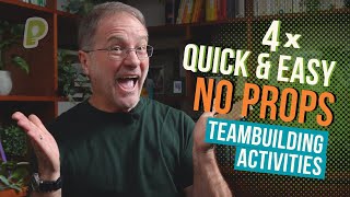 4 x Quick amp Easy NOPROP TEAMBUILDING Activities  playmeo [upl. by Nahc924]