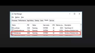 FIX TiWorkerexe High CPU Usage in Windows [upl. by Yasibit]