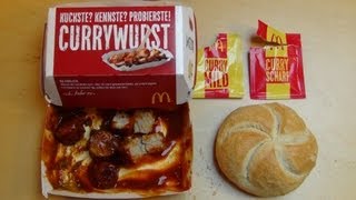 McCurrywurst McDonalds Germany [upl. by Siahc]