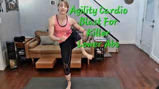 Agility Cardio Blast for Killer Lower Abs [upl. by Seraphina]