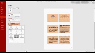 How to print multiple PowerPoint Slides in one page [upl. by Kcinimod]