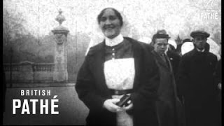 Investiture At Buckingham Palace Nurses 1917 [upl. by Oilcareh733]