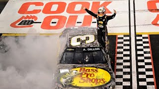 NASCAR strips Austin Dillon of playoff berth after he wrecked Joey Logano and Denny Hamlin for win [upl. by Athiste]