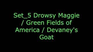 Set5 Drowsy Maggie  Green Fields of America  Devaneys Goat [upl. by Hanus301]