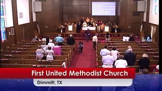 First United Methodist Church of Dimmitt TX Live Stream [upl. by Eckardt]