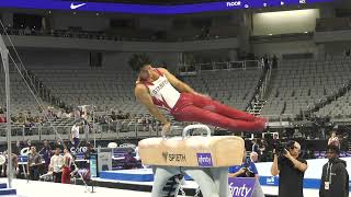 Asher Hong  Pommel Horse  2024 Xfinity US Championships  Senior Men Day 1 [upl. by Kalb]