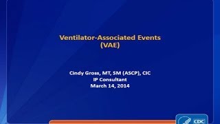 Ventilatorassociated Events Training [upl. by Oiralih810]