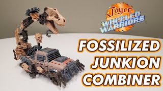 Transformers Junkion and Fossilizer Combiner feat Scraphook and Paleotrex [upl. by Artap472]