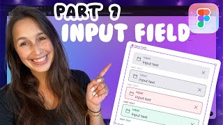 Figma Component  Input Field Variables Variants amp Component Properties   Design System Part 7 [upl. by Hawkie563]