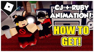 How to UNLOCK amp GET CJ  RUBY ANIMATION in FUNKY FRIDAY ROBLOX [upl. by Niehaus]