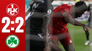 Kaiserslautern  Fürth  22  HÖHEPUNKTE  2 Bundesliga 20242025  fck fürth [upl. by Remmer]