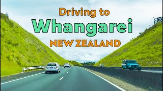 Driving from Auckland City To Whangarei North Island Road Trip in New Zealand  4K [upl. by Lledyr]