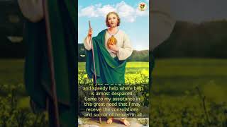 Powerful Prayer to St Jude  Saint Jude the Apostle [upl. by Hillman715]