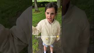 Eightyearold twins rant over ice cream prices in Burnley England goes viral [upl. by Grete873]