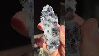 Galena Quartz Sphalerite Krushev dol Mine Madan Ore Field Smolyan Bulgaria 5 inch no damage [upl. by Ateinotna]