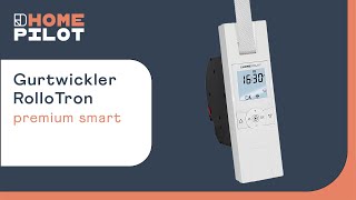 Gurtwickler RolloTron premium smart  per App bedienbar [upl. by Hughie]