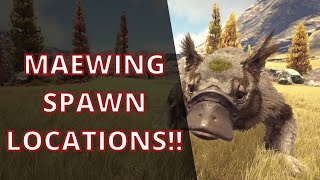 ARK Fjordur  Best Maewing spawn locations [upl. by Ruthann]