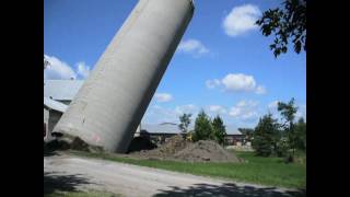 Demolishing the Old Silo at Work [upl. by Aiz]