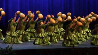 Hula Halau O Kamuela 2017 Keiki Hula Kahiko [upl. by Roderich493]