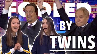 First ever TWIN FOOLERS  Penn amp Teller Fool Us Season 9  The Van Hargen Twins [upl. by Vander]