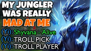 My jungler was NOT HAPPY about AP Shyvana Mid I carried him anyways  137  League of Legends [upl. by Dempstor]