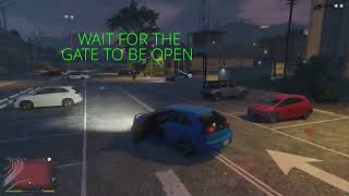 how to enter Bolingbroke penitentiaryPRISON via car in GTA V [upl. by Rachele]