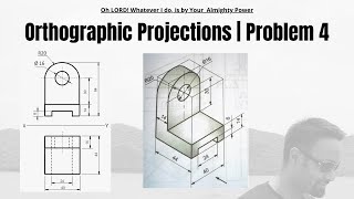 Orthographic Projections  orthographic projection in engineering drawing [upl. by Gaspar]