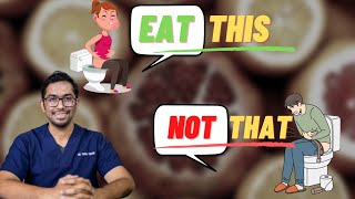 Super Foods For Avoiding Constipation  Piles Fissure  Hindi  Dr Vishal Tomar [upl. by Asiat]