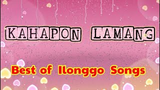 KAHAPON LAMANG Ilonggo singer [upl. by Reifnnej]