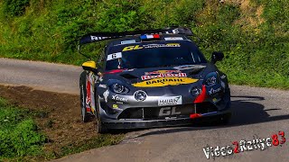 Loeb Sébastien ⎟ Alpine A110 Gt ⎟ Rallye MontBlanc Morzine 2024 [upl. by Eupheemia]