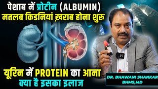 Treatment Of Protein Albumin In Urine  The Best Homeopathic medicine for albumin in urine  हिंदी [upl. by Leva]