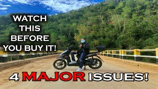 The 4 MAJOR ISSUES of Honda BeAT 110 Fi [upl. by Humo]