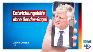 Entwicklungshilfe ohne GenderGaga [upl. by Wattenberg]