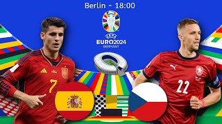 My EURO 2024  Group C  Spain  Czech Republic  Highlights [upl. by Burnight437]