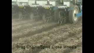 Yetter Drag Chains and Spike Closing Wheels in the Field [upl. by Mcallister]