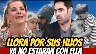 CONMUEVE A TODOS  CAROLINA CRUZ LLORA POR SUS HIJOS ¡ YA NO ESTARAN CON ELLA [upl. by Yraunaj]