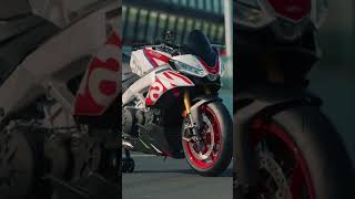 2023 APRILIA TUONO V4 FACTORY  NEW SPEED WHITE LIVERY aprilia tuonov4 shorts [upl. by Idnym]