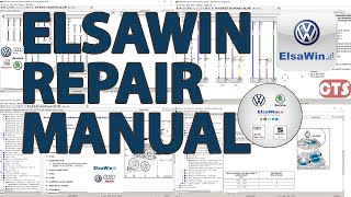 ELSAWIN REPAIR MANUAL FOR VAG DONWLOAD AND INSTALL [upl. by Goldston422]