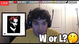 Adin Ross Reacts to Whole Lotta Red By Playboi Carti SAYS THIS [upl. by Aisan70]