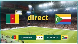 Cameroun vs Comores Coupe dAfrique des Nations en direct pes 2013 [upl. by Erlinna]