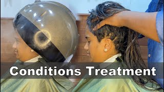 Condition Treatment  How to do a Conditioner Treatment youtube [upl. by Ynaffit]