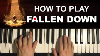 How To Play  Undertale  Fallen Down Piano Tutorial Lesson [upl. by Mackay]