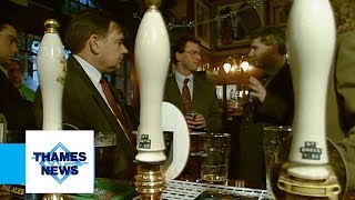 Alcohol Free Beer 1980s  Thames News Archive Footage [upl. by Fitzhugh]