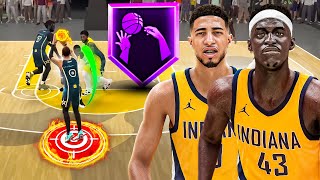 TYRESE HALIBURTON amp PASCAL SIAKAM BUILD has REC PLAYERS QUITTING in NBA 2K24 [upl. by Jobie]