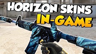 CSGO  HORIZON SKINS amp KNIVES INGAME AND COPYRIGHT ISSUE [upl. by Lissner]