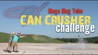 Mega Mag Tube Can Crusher Challenge  Gould Brothers [upl. by Royal]