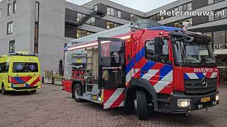 Keukenbrand in zorgcentrum Hoogeveen [upl. by Lasorella]