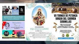 Programa de la Virgen del Carmen de Sabinillas [upl. by Leiser]