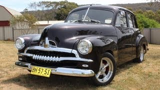 FJ HOLDEN CHEV V8 START UP [upl. by Parke]