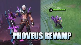 TUTORIAL PHOVEUS REVAMP  AUTO JADI EXP TERKUAT  Mobile legends [upl. by Etnovahs]